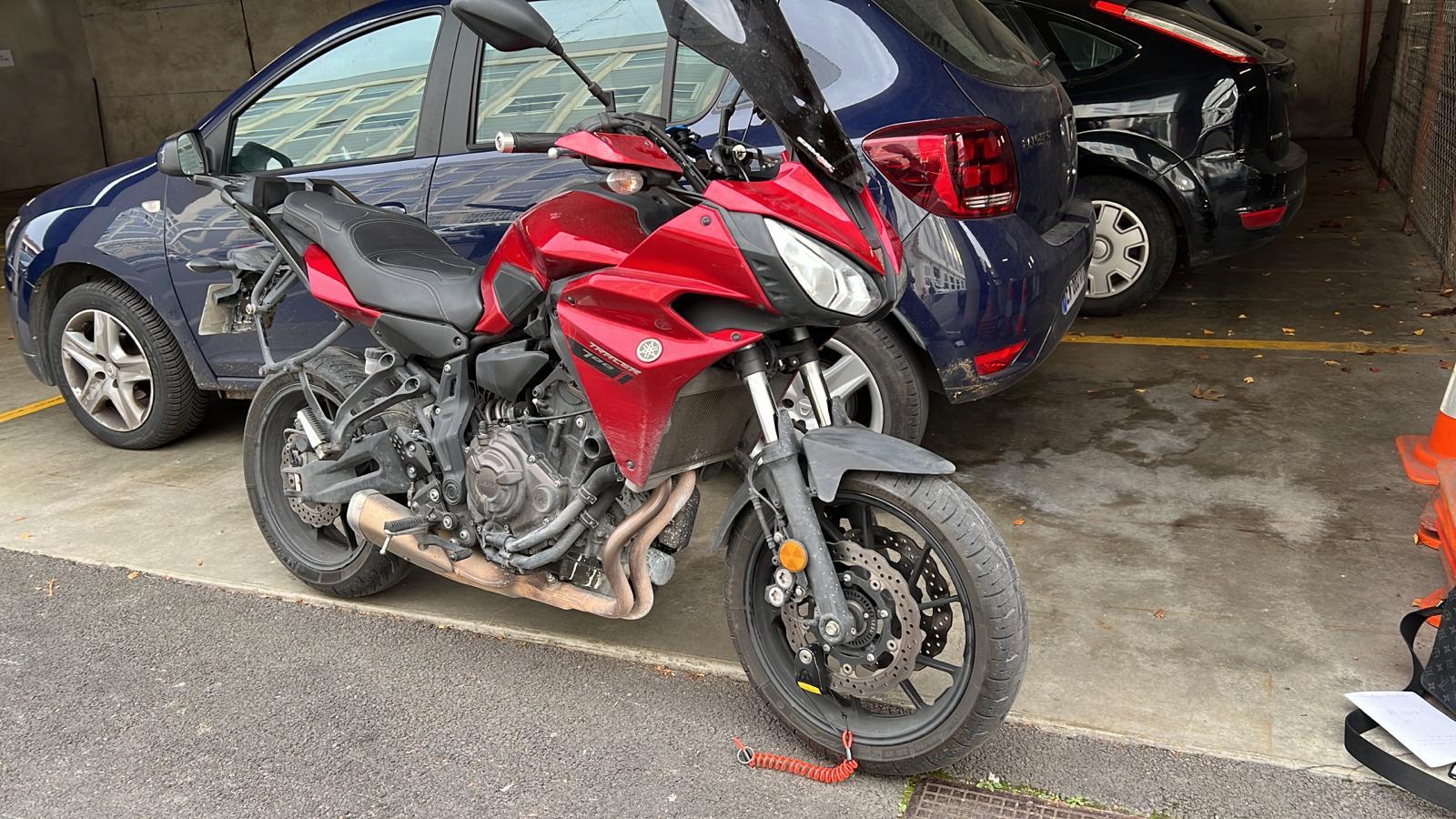 Tracer 700 volé et retrouvé grâce à Pégase et aux forces de l'ordre