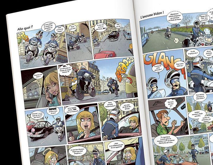 BD motard Brève de Volant à offrir 