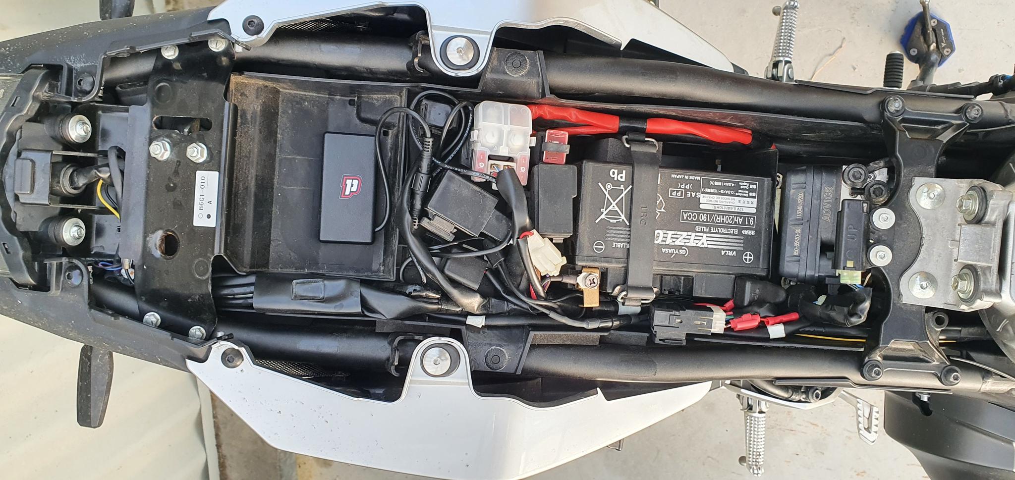 Installation de Pégase en 2 minutes dans une moto 