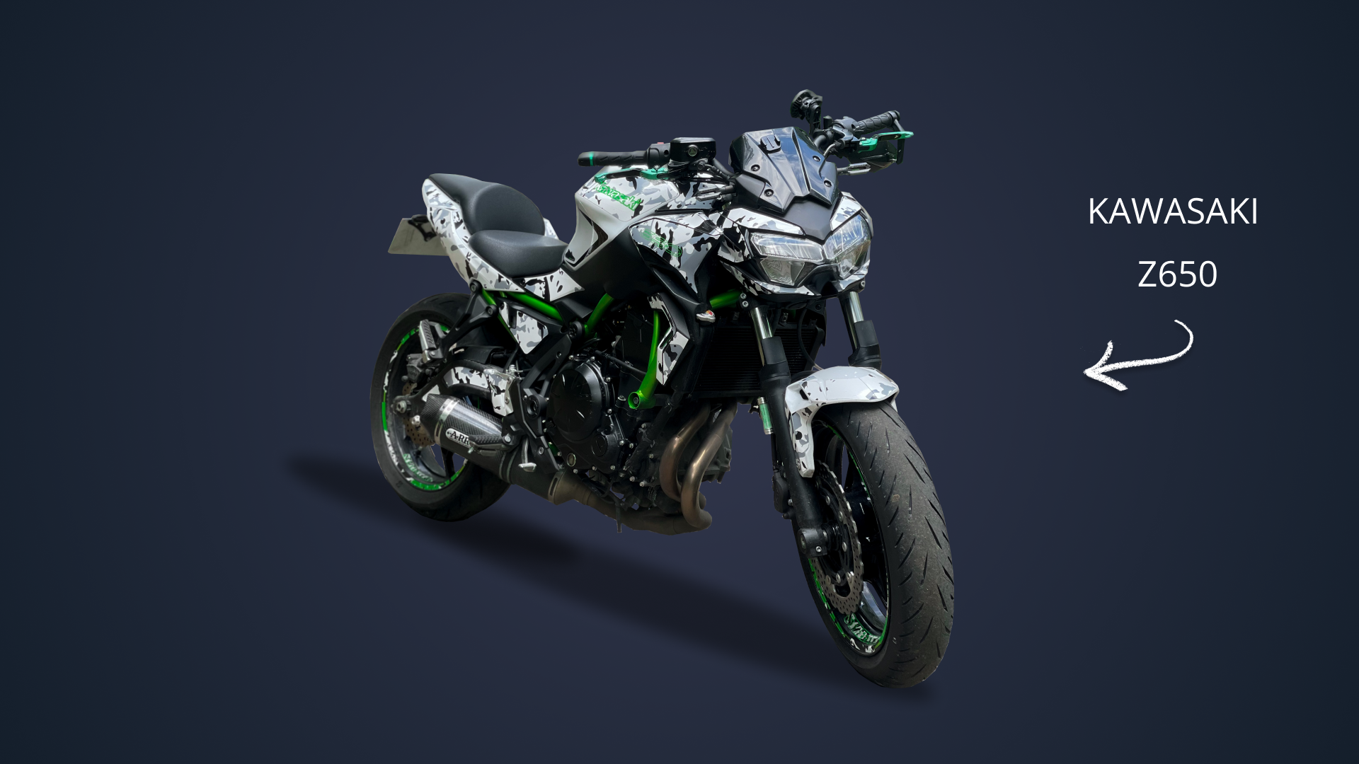 Kawasaki Z650 volée et retrouvée grâce à Pégase