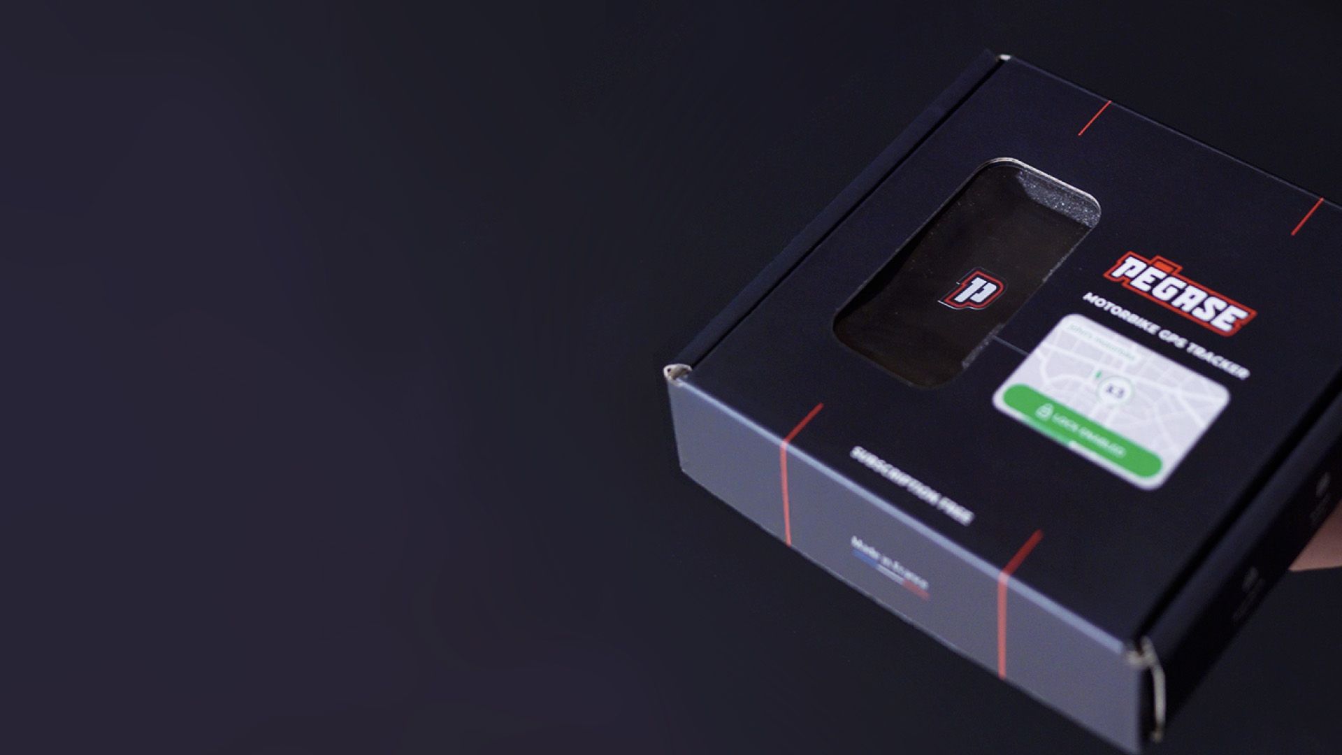 traceur gps pegase moto